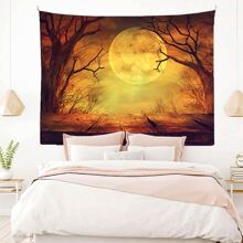1pc Digital Printed Tapestry Wall Hanging Cloth - Multicolor - View 3
