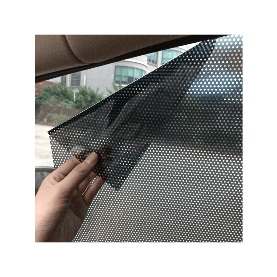 2入組車側窗戶-保持你的車酷&私人帶靜電吸附 - 黑色 - 查看 1