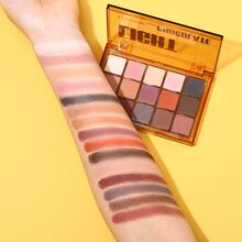 UCANBE Colorful 15 Shades Eyeshadow Makeup Palette,Shimmer Matte Metallic High Pigmented Neutral Bold Waterproof Eyes Shadow, Creamy Blendable Make Up Pallet Set - Light Chocolate - Nhiều màu - Xem 2