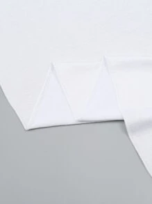 1 Khăn Trùm Đầu Mềm Mại Màu Trơn Hijab Dành Cho Nữ - trắng - Xem 5