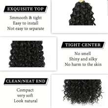 1pc 18inch 85g New Style Gogo Curl Crochet Hair