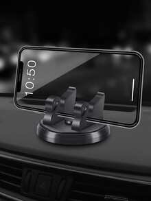 Trang trí thiên nga Có thể xoay Giá đỡ điện thoại trên ô tô - màu đen - Xem 2