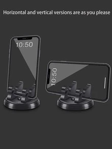 Trang trí thiên nga Có thể xoay Giá đỡ điện thoại trên ô tô - màu đen - Xem 7