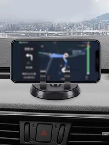 Trang trí thiên nga Có thể xoay Giá đỡ điện thoại trên ô tô - màu đen - Xem 8