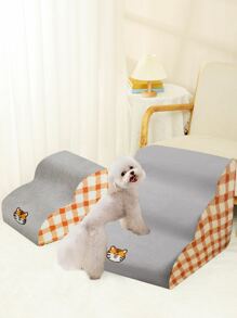 Pet Stairs For Bed, Detachable Sponge Step Ladder With Anti-Slip Bottom For Cats And Dogs - Yellow - View 1