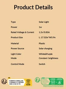 1入組太陽滅蚊戶外花園草地蚊子驅蟲蚊子陷阱電擊類型 - 彩色 - 查看 6
