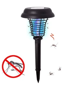 1入組太陽滅蚊戶外花園草地蚊子驅蟲蚊子陷阱電擊類型 - 彩色 - 查看 1