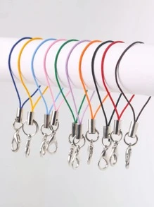 30/100 sztuk brelok pasek sznurki nylonowa nić lina wisiorek na sztuczna biżuteria łańcuszek do telefonu breloki akcesoria do rękodzieła