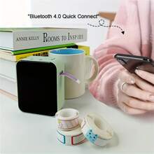 P15 Label Maker Machine-BT Wireless Sticker Printer,Pocket Sticker Maker With 1pc 12*40mm Tape - Green - View 3
