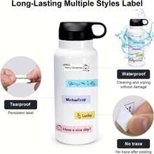 P15 Label Maker Machine-BT Wireless Sticker Printer,Pocket Sticker Maker With 1pc 12*40mm Tape - Green - View 7