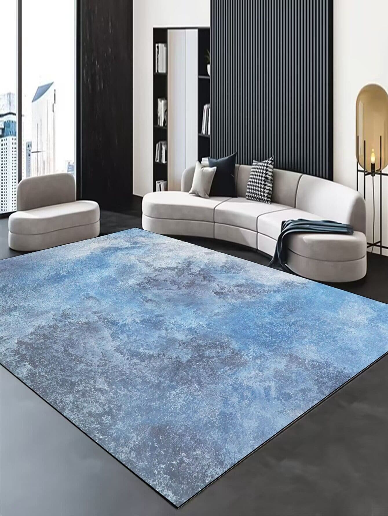 1 PC Siêu Mềm Màu Xám Phòng Khách Thảm Phòng Ngủ Thảm Nhà Tắm Cửa Thảm Văn Phòng Sàn - Nhiều màu - Xem 1