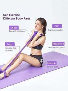 1入組紫色腳鍛煉設備 - 紫色 - 查看 6