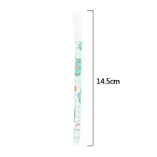 3入組/套黑色卡通風格可消除0.5mm中性筆,創意筆,減壓中性筆 - 薑色 - 查看 2