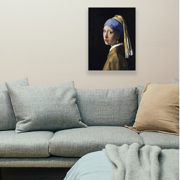 Johannes Vermeer's 'girl With A Pearl Earring' Canvas Print, Classic