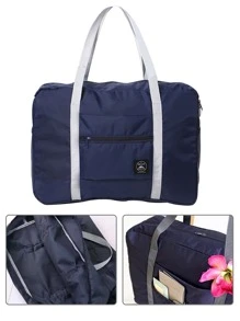 可摺疊的出行袋,男女通用儲物袋,便攜式女士手提包,大容量行李袋,多功能的旅行配件