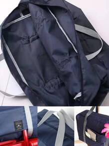 可摺疊的出行袋,男女通用儲物袋,便攜式女士手提包,大容量行李袋,多功能的旅行配件