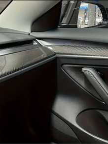 1PC Black Carbon Fiber Vinyl Wrap 10cm X 150cm - 6D Glossy Finish Universal Car Styling Film With High Flexibility | Car Accessories, Auto Exterior Styling, Car Wrap Vinyl, Carbon Fiber DIY, Vehicle Modification, Adhesive Car Film - Black - View 7