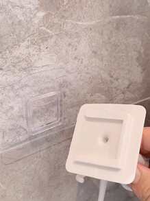 1 giá để đồ vòng cổ, giá đỡ trưng bày trang sức gấp xoay, kết hợp giá treo phụ kiện tóc treo tường và kệ đựng móc khóa - màu đen - Xem 6