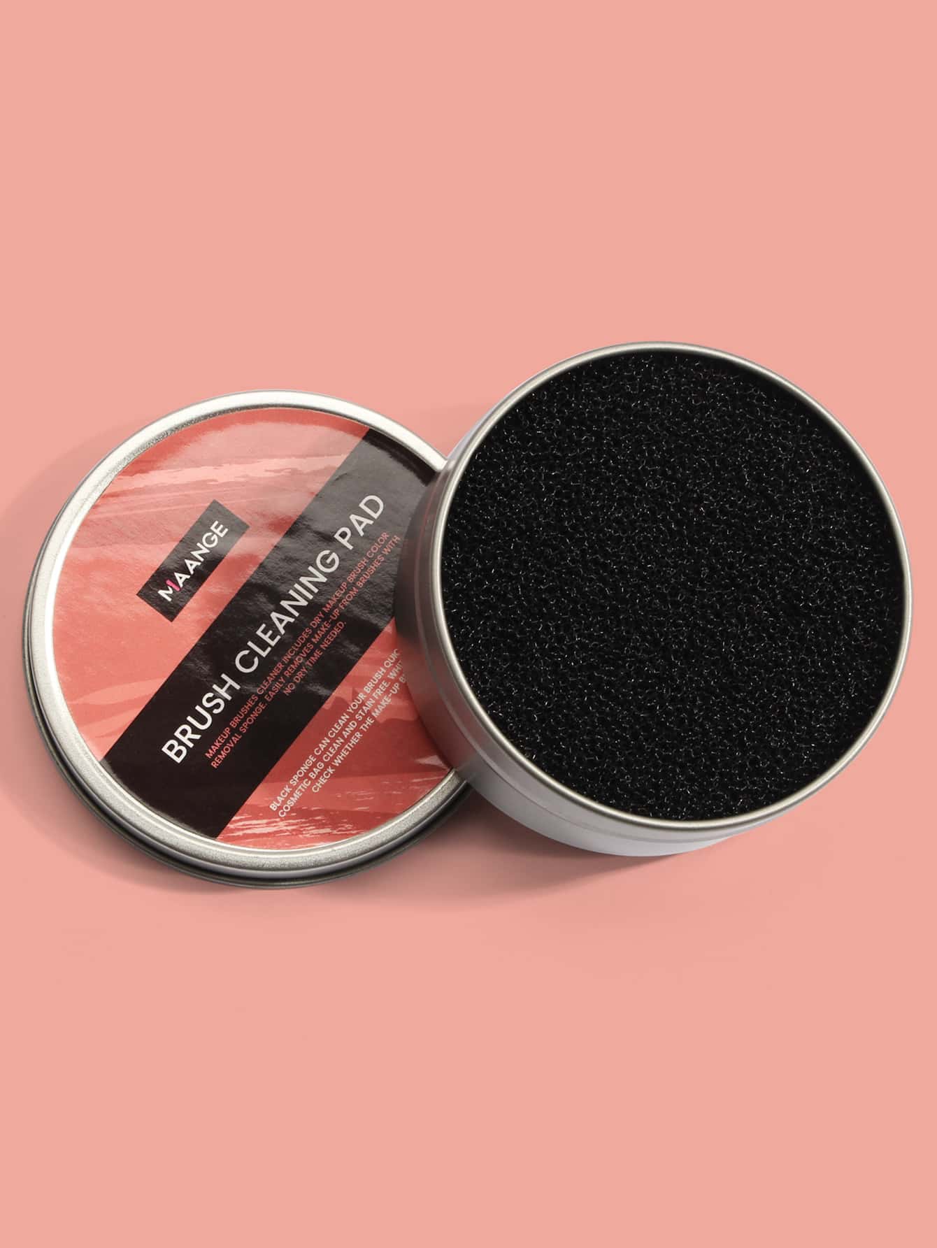 MAANGE 1pc Brush Cleaner,Easy To Use In Everyday,Tools For Cleaning Makeup Brushes - Brown - View 1