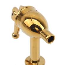 1pc 12mm Glass Jar Faucet Tap For Water Tank With Copper Valve - Gold - View 2