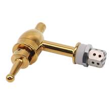 1pc 12mm Glass Jar Faucet Tap For Water Tank With Copper Valve - Gold - View 6