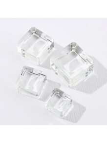 Crystal Ball Stand Display Holder Ball Base For Soccer Volley Ball Football Rugby Glass Sphere Stand - Clear - View 5