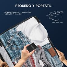 1Hora Tipo C Cable Cargador 10W Carga Rápida Cables USB 2 En 1 1M Para Android Samrtphone GAR080 para esta NAVIDAD - Negro - Ver 7