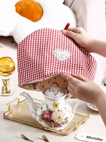 1 Miếng Mới Creative Bình trà Cách nhiệt Che phủ Với Xử lý , Đệm - Nhiều màu - Xem 1