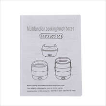 1L Electric Lunch Box Mini Rice Cooker Portable Food Steamer Stainless Steel USA - Purple - View 6