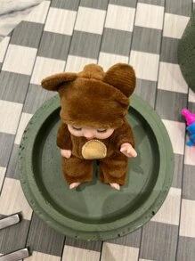 睡眠絨毛熊玩偶 - 咖啡棕 - 查看 9