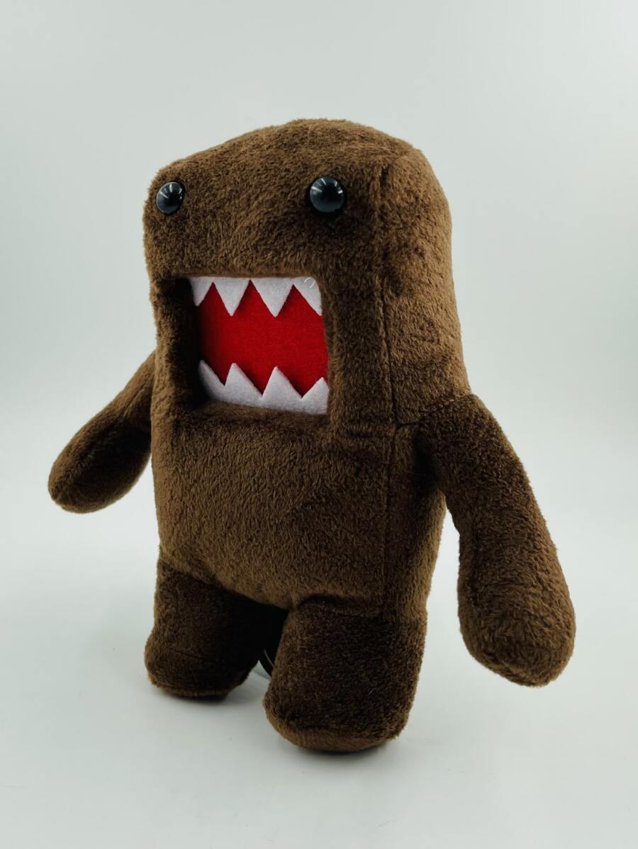 1入組超級柔軟和可愛8英寸毛絨玩具卡通玩偶創意吊墜適用於爪機器遊戲或者玩具抓取器 - 棕色 - 查看 1