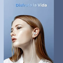 1Hour 3.5mm Stereo Headphones With Microphone Wire For Android Cell Phone - White - View 7