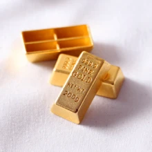 1 Miếng Thu nhỏ Của Chinese May mắn Ký hiệu ( , Yuanbao , Vàng Quán bar , Đồng Huy hiệu tiền xu) ) Đối với Đồ trang trí - Vàng - Xem 4