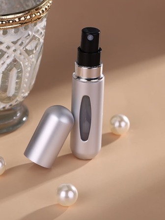 塑料瓶 香水补充瓶 便携式迷你可再填充喷雾罐 香水泵盒 空化妆品容器 雾化器 旅行用 5ml 喷雾瓶 旅行用泵 旅行存储 旅行用 露营用 商务用 时尚 Y2K 全息包 闪光旅行必需品 旅行收纳袋 海滩用 暑假 返校用品 学校用品 节日 节日必需品 配件 女士香水 男士香水