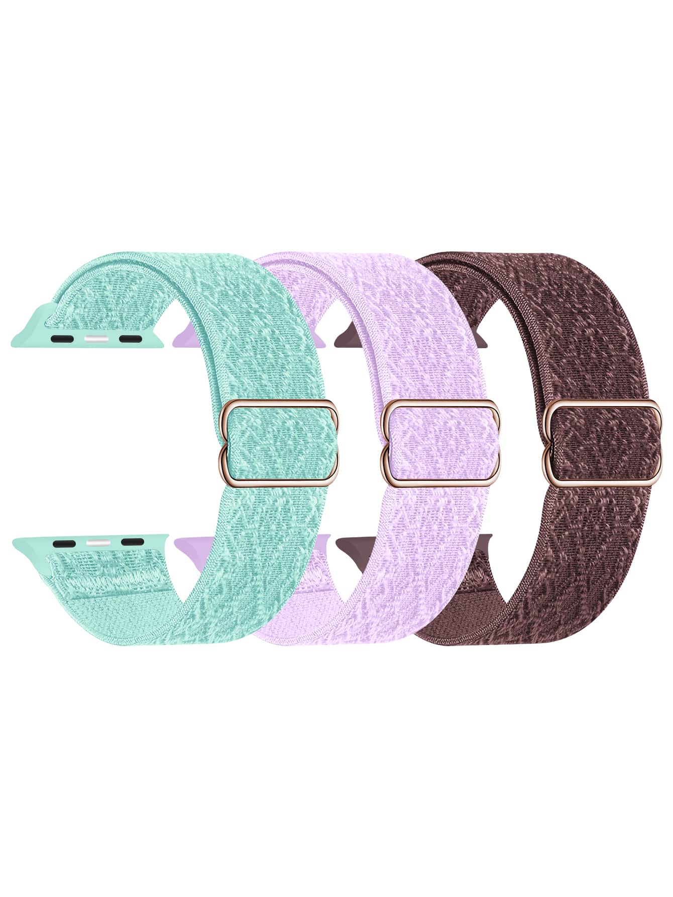 3入組混色智能手錶帶 - 彩色 - 查看 1