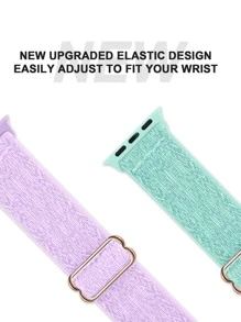 3入組混色智能手錶帶 - 彩色 - 查看 4