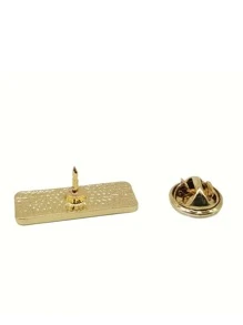 1個搪瓷別針1％電量徽章扣金屬徽章袋衣服馬甲別針,適用於女性男性兒童禮品袋配件袋飾禮品情人節時尚潮流十幾歲的女孩女大學生教師白領新手和白領禮品配件裝飾袋子別針徽章搪瓷徽章 - 白色 - 查看 5