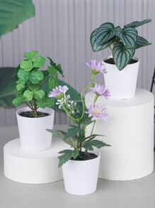 Artificial Potted Plants - Multicolor - View 1