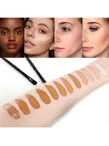 12-Color Cream Concealer, 1pc Long-Wearing Waterproof Face Makeup Product - Nhiều màu - Xem 4
