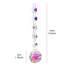 1 Miếng 30MM Dreamcatcher Đồ treo xe hơi Với mặt trời Vật rủ xuống - Nhiều màu - Xem 3