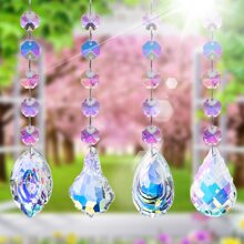 1 Miếng 30MM Dreamcatcher Đồ treo xe hơi Với mặt trời Vật rủ xuống - Nhiều màu - Xem 7