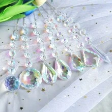 1 Miếng 30MM Dreamcatcher Đồ treo xe hơi Với mặt trời Vật rủ xuống - Nhiều màu - Xem 5