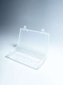 Caja de almacenamiento de tarjetas con diseño de mariquita, impermeable y a prueba de polvo para la colección y juego de tarjetas de niñas - Blanco - Ver 4