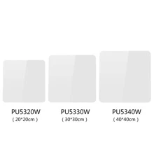 PULUZ 30cm Photography Acrylic Reflective Display Table Background Board(White) - White - View 8