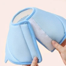 1入組藍鯊風格寵物術后防舔防咬頭套和軟項圈，用於貓狗保護 - 藍色 - 查看 4