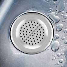 2 Cái Rây Lọc Bồn Rửa Bằng Thép Không Gỉ Bộ Lọc Tiêu Chuẩn Nhà Bếp Bộ Bảo Vệ Cống Thoát Nước 75mm Bộ Lọc Cống Thoát Nước Vòi Hoa Sen Bằng Kim Loại Bộ Lọc Tóc Cho Nhà Bếp Phòng Tắm Bồn Tắm Quay Lại Trường Học - Bạc - Xem 5