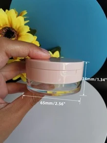 1入組散粉盒(粉色) - 粉色 - 查看 6