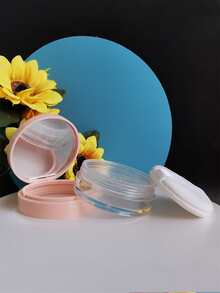 1入組散粉盒(粉色) - 粉色 - 查看 2