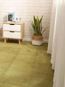 2入組海綿地面,綠色臥室窗戶地面,四通用房間陽台,榻榻米,,柔軟的和舒服的 - 查看 4