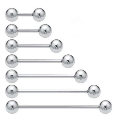 HENGKE 2入組/套不銹鋼身體穿刺珠寶